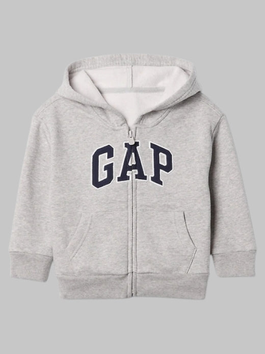 babyGap Relaxed Logo Zip Hoodie