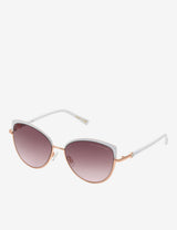 LADIES METAL CAT-EYE SUNGLASSES,  PA5143-0000A