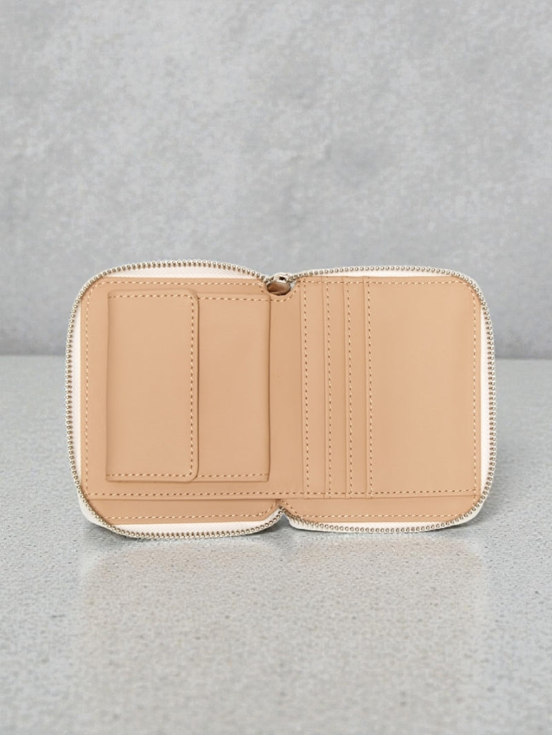 Lumina Saffiano Small Zip-Around Wallet