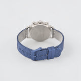 MENS BLUE MESH STRAP WATCH,USC81007UO-0000A