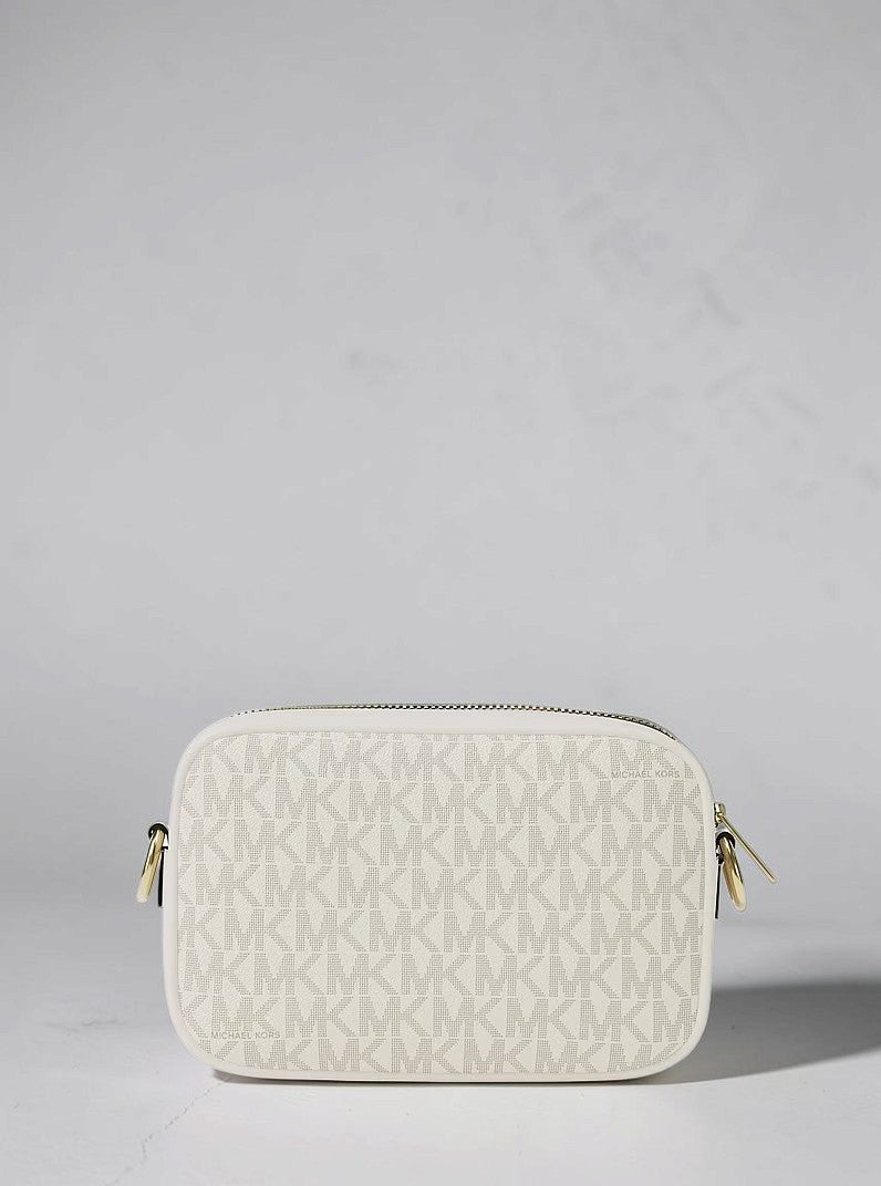 MICHAEL KORS Jet Set Small Signature Logo Camera Crossbody Bag,35R6GTVC5B