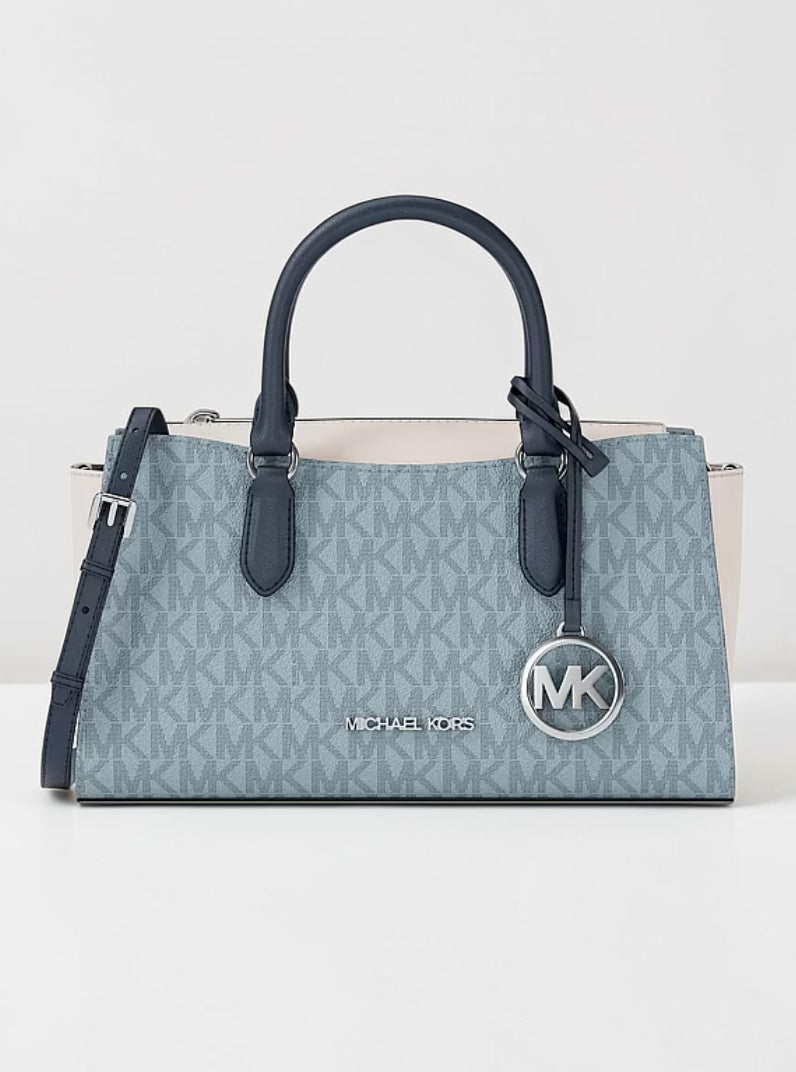 Arden Color-Block Signature Logo Messenger Bag,35S6S4XM1B