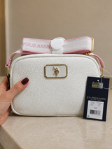 Immediate ENAMEL PLATE CLASSIC ZIP CROSSBODY BAG Serial 27V0087-AA00A