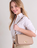 Immediate DECORATIVE TURNLOCK SHOULDER BAG Serial 27V0120-AA00A
