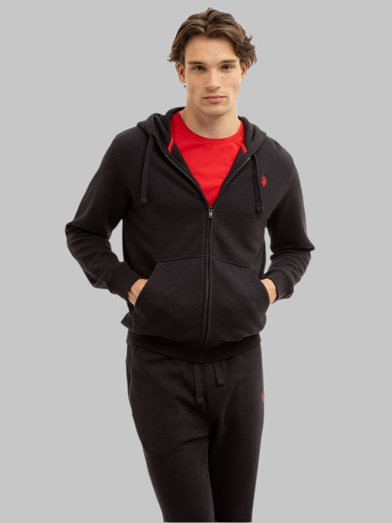 U.S. Polo Assn. Men's Everyday Full Zip Fleece Hoodie