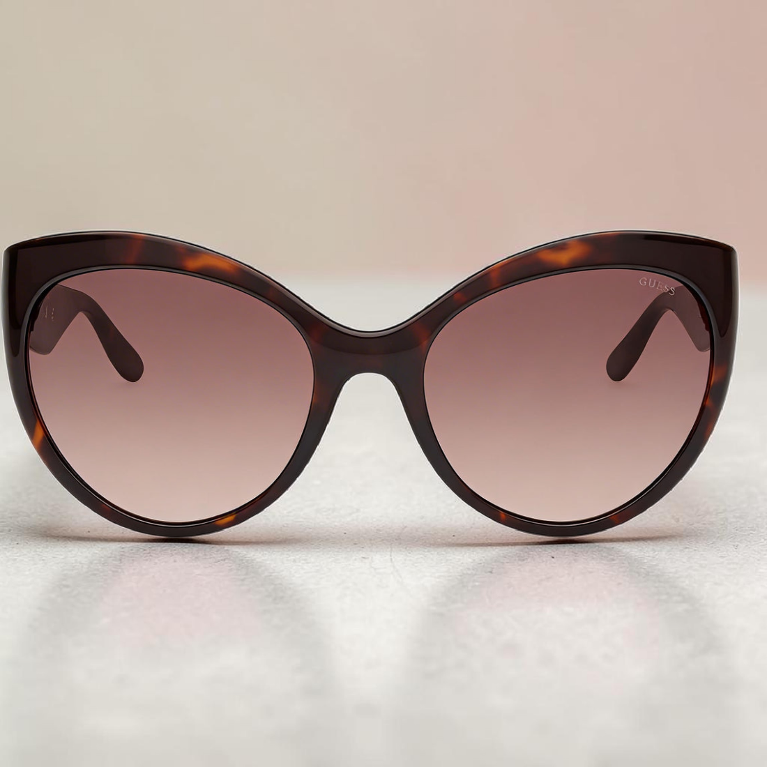 Gradient Brown Butterfly Ladies Sunglasses