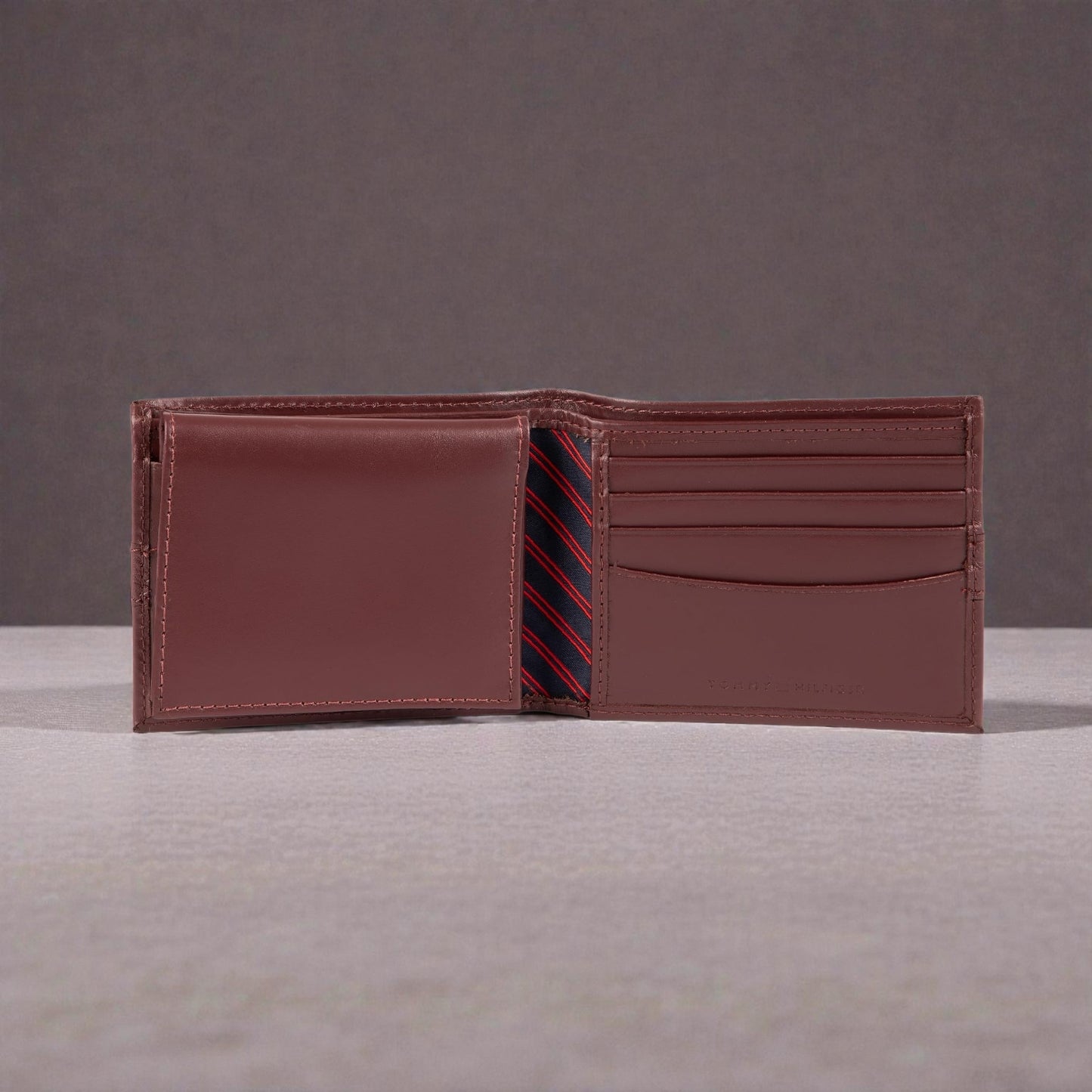 Tommy Hilfiger Men's Passcase Wallet with Removable ID Window