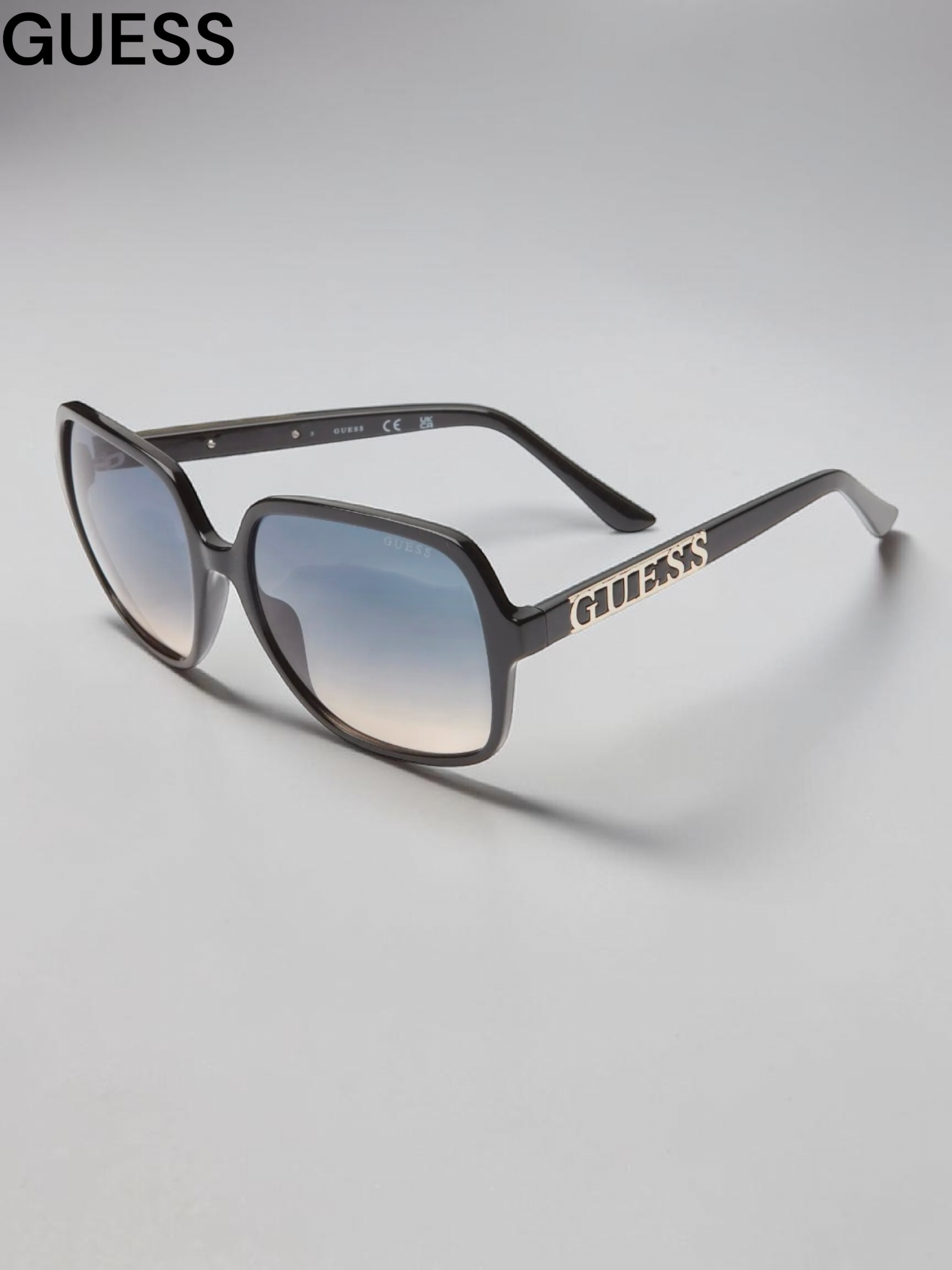 Immediate Guess 58mm Square Sunglasses