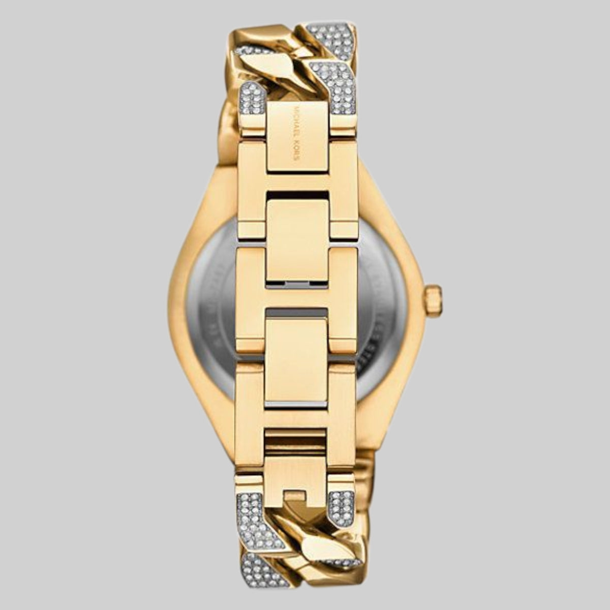 Lennox Quartz Crystal Pave Women's Watch,MK7487