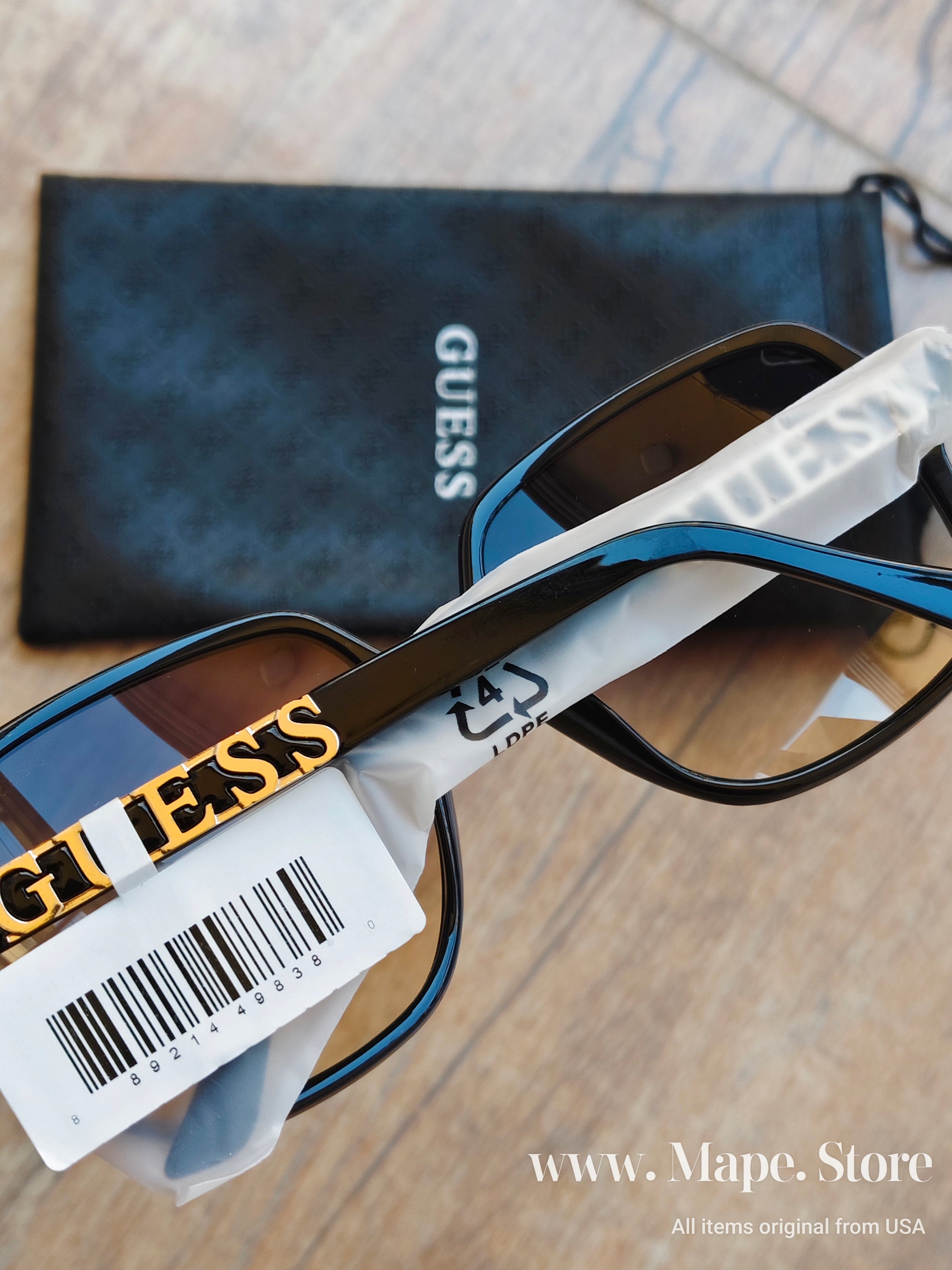 Immediate Guess 58mm Square Sunglasses