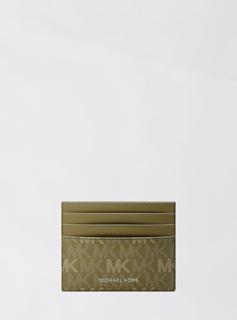 Michael Kors Cooper Signature Logo Card Case,36S6LCOD0B