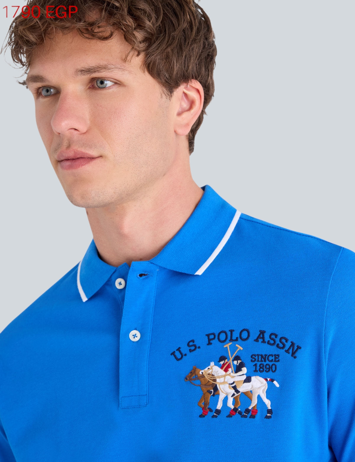 PIQUE POLO SHIRT WITH LOGO,11D491-3O00A