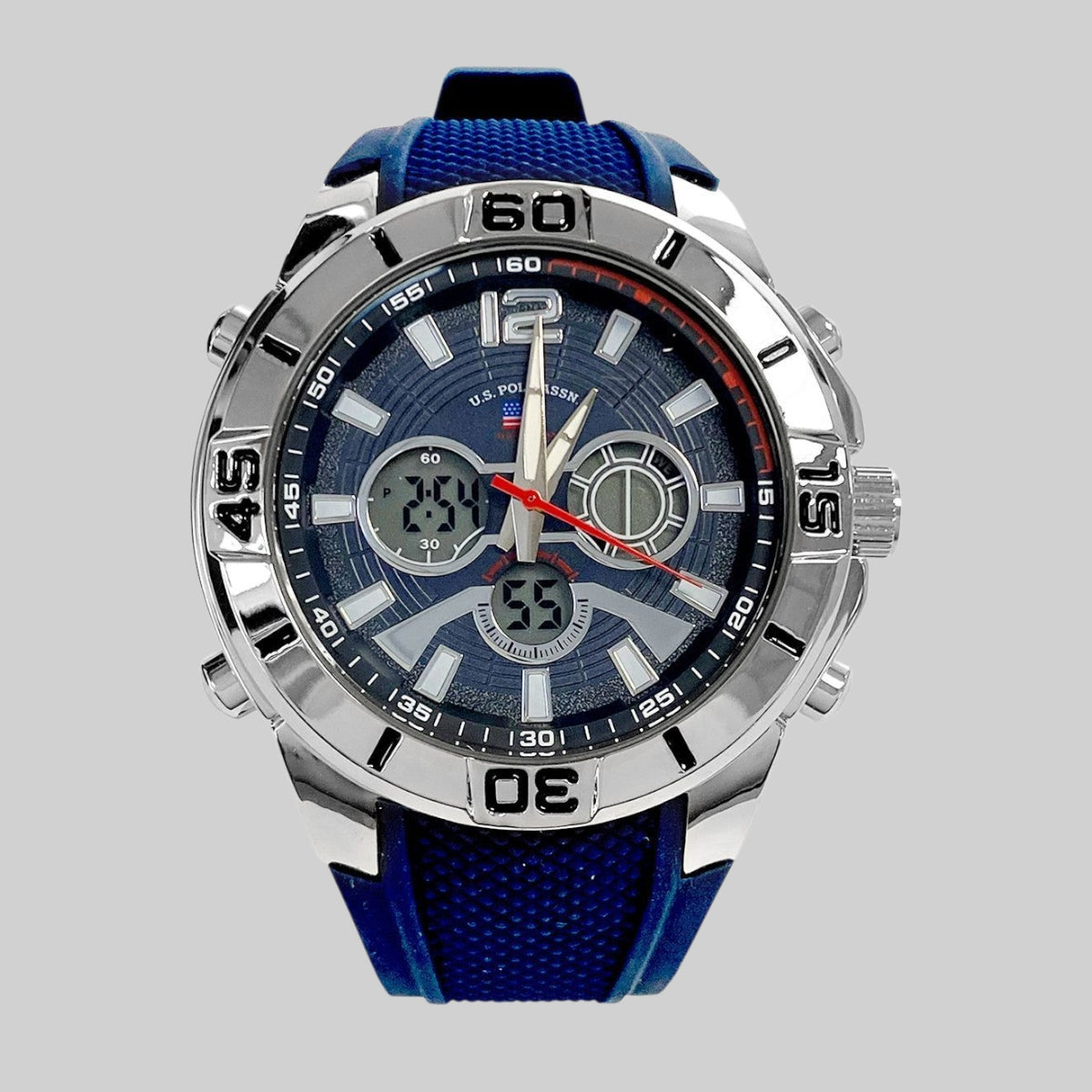 MENS NAVY STRAP ANADIGI WATCH,US9850UO-0000A