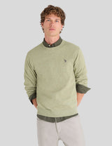 US.POLO.ASSN SOFT CREW NECK SWEATER, USUF6S5560