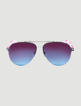 LADIES METAL AVIATOR SUNGLASSES،PA5030-0000A