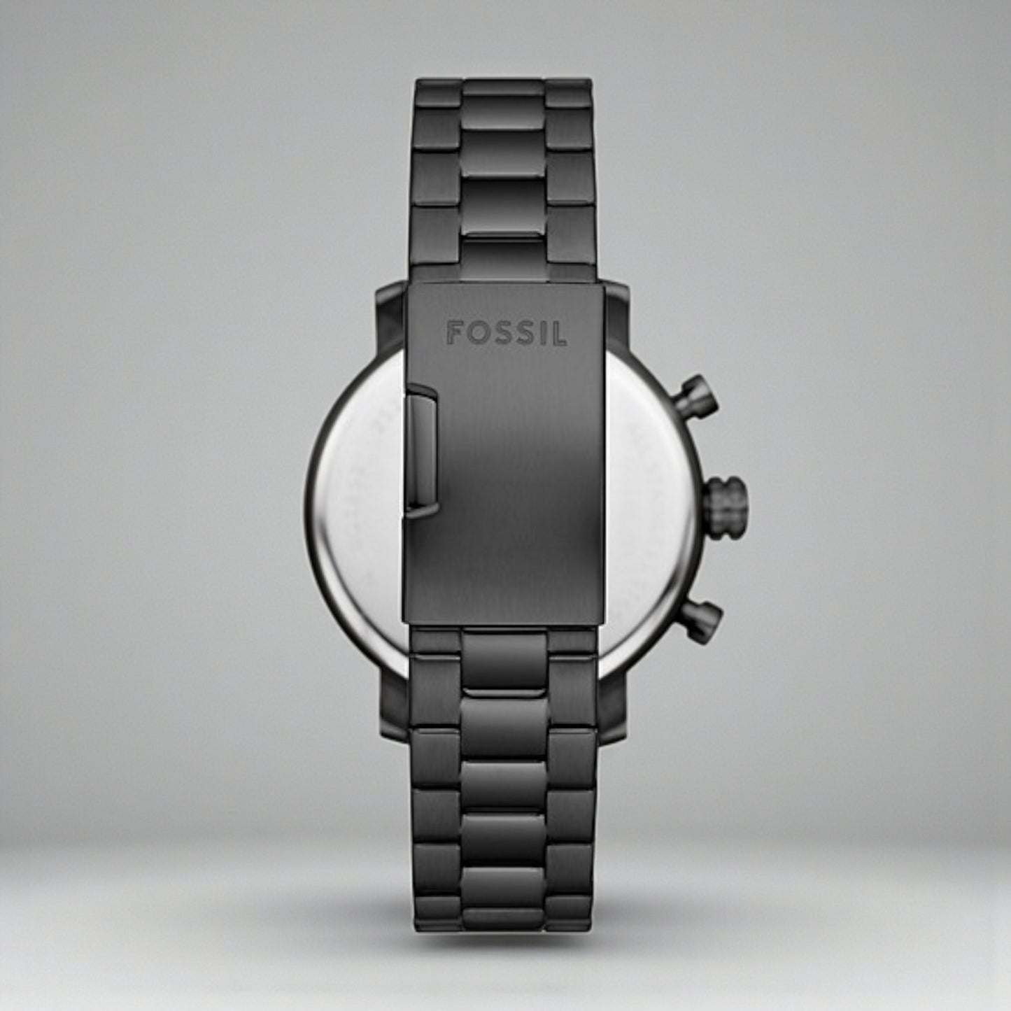 Rhett Multifunction Black Stainless Steel Watch