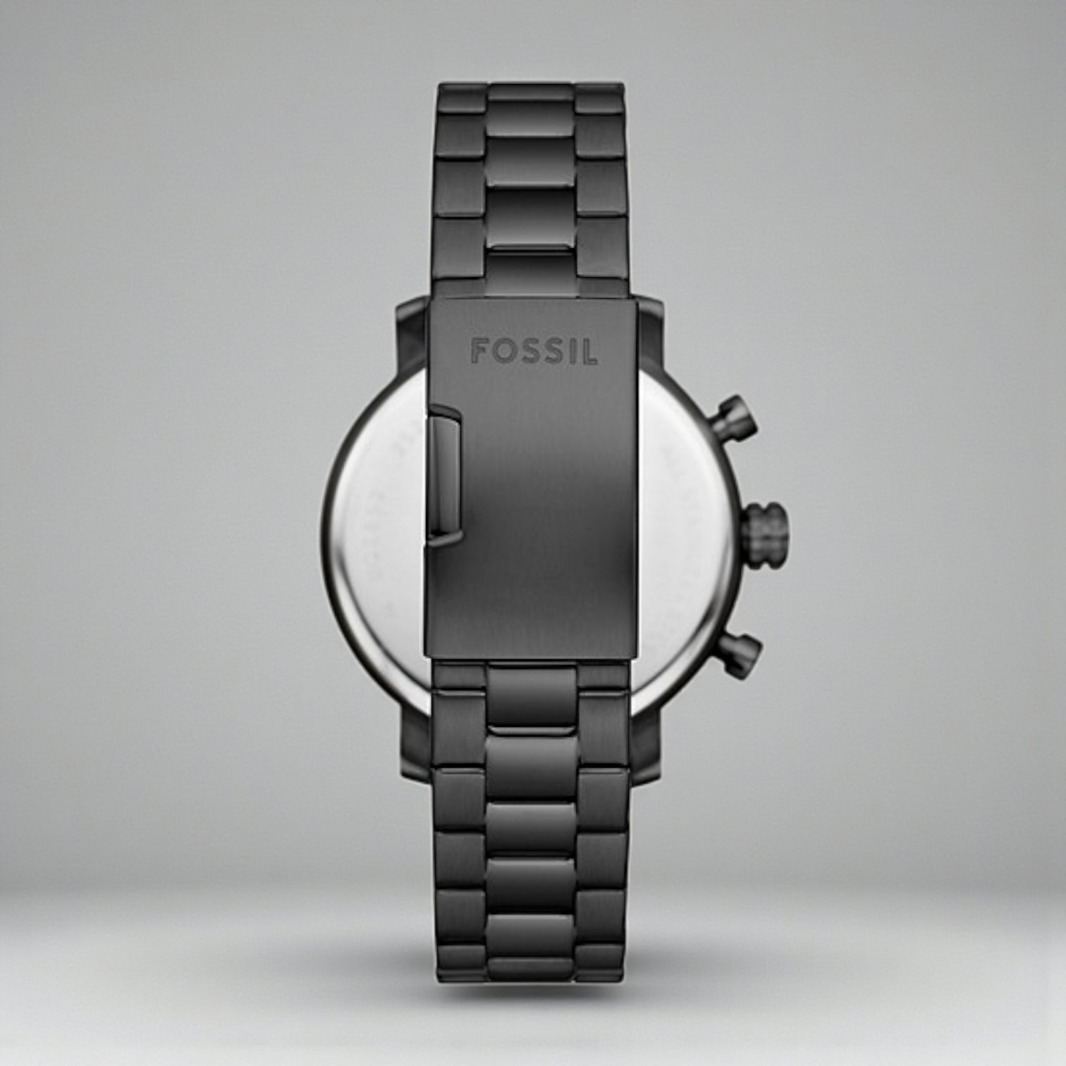 Rhett Multifunction Black Stainless Steel Watch