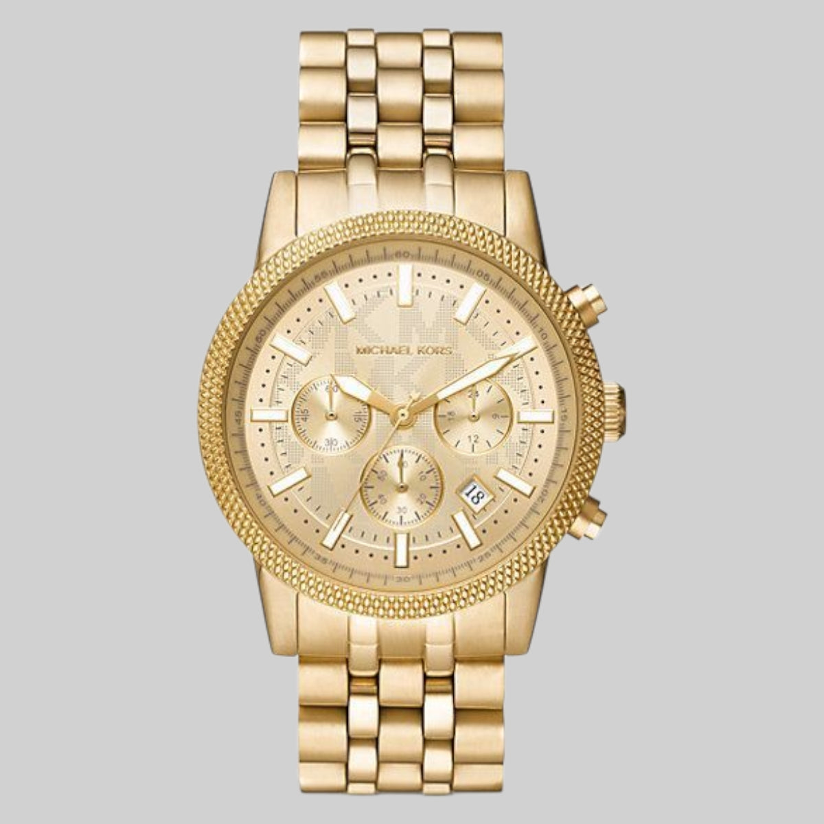 Hutton Quartz Gold Women's Watch,MK8953