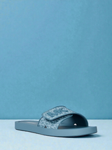 M.k Palmer Signature Logo Slide Sandal