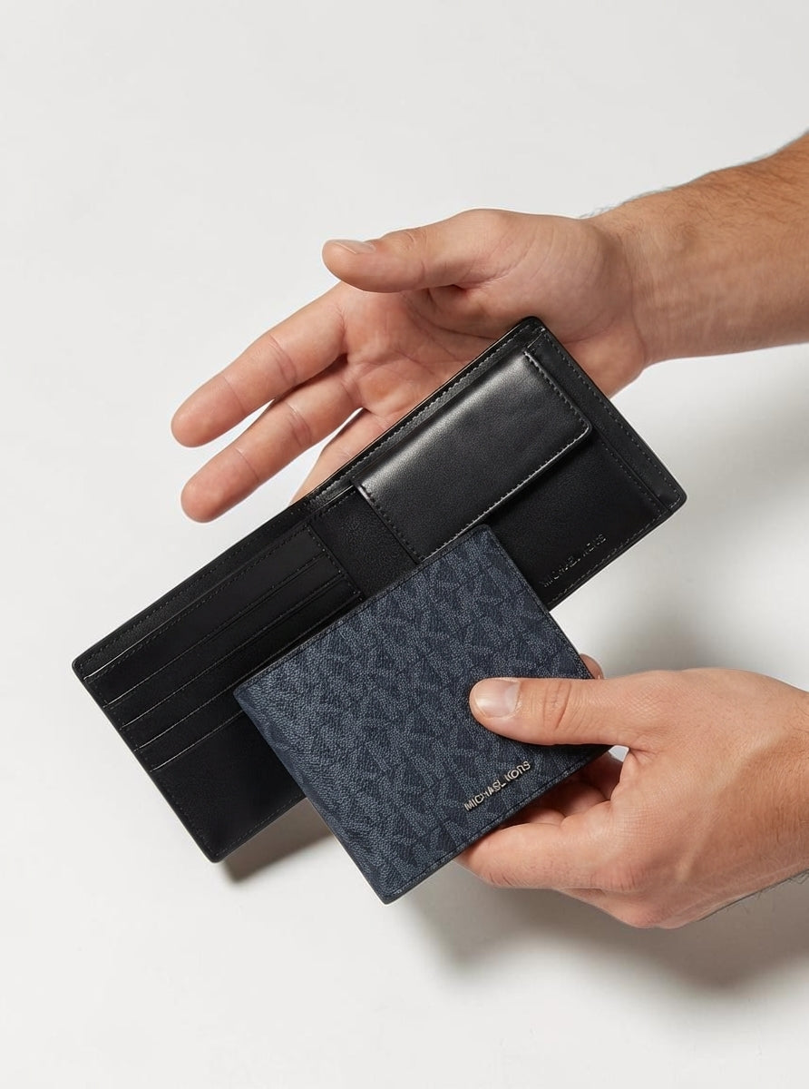 Michael Kors Cooper Logo Billfold Wallet With Passcase,36U9LCRF6B