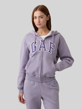 Gap Relaxed Gap Logo Zip Hoodie,627454