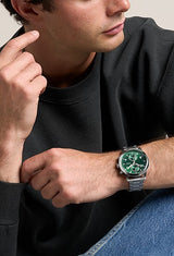 Bennett Multifunction Stainless Steel Watch