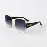 Guess Smoke Gradient Butterfly Ladies Sunglasses,GF6136