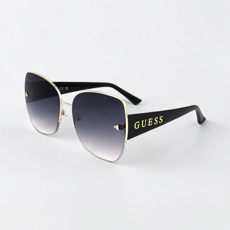 Guess Smoke Gradient Butterfly Ladies Sunglasses,GF6136