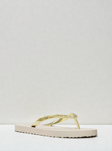M.k Signature Logo Flip Flops