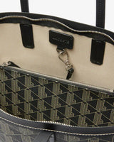 Large Zely Grained Tote & Pouch