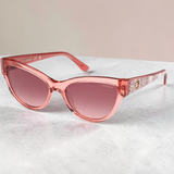 Bordeaux Gradient Cat Eye Ladies Sunglasses