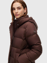 TOMMY HILFIGER Water-Repellent Down Maxi Puffer Coat,WW51548-GT3