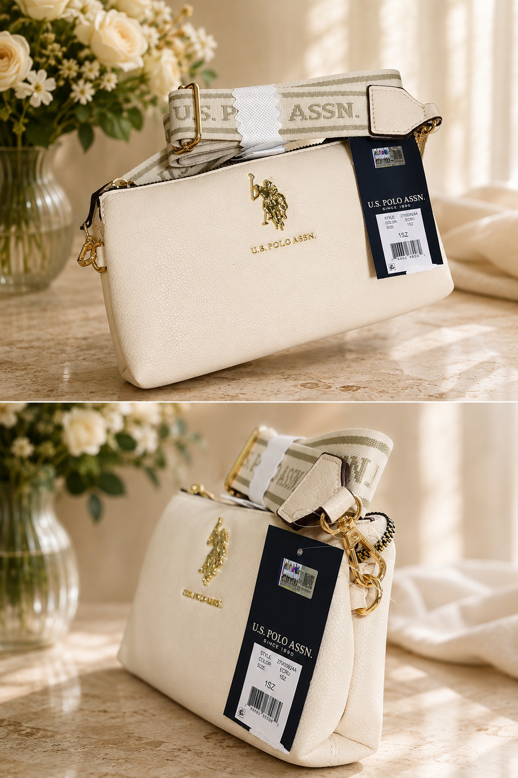 Immediate TOP ZIP CROSSBODY BAG Serial 27V0092-AA00A