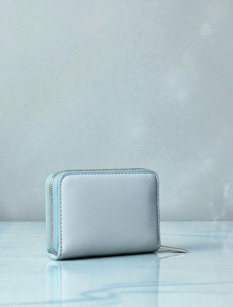 C.K Foil Logo Square Zip Wallet 4F1091G