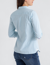 Immediate STRIPED POPLIN LONG SLEEVE SHIRT Serial 214975-8900A