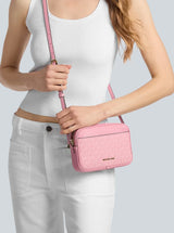 Jet Set Travel Signature Logo Camera Crossbody Bag,35S6STVC1V
