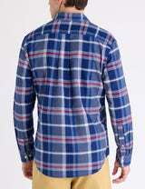 LONG SLEEVE PLAID OXFORD SHIRT,11H0390-YR00A