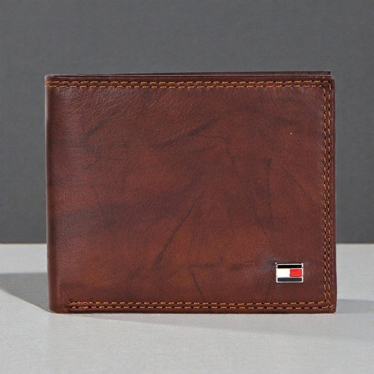 Tommy Hilfiger Men's Passcase Wallet with Removable ID Window