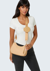 Adela Monogram Crossbody With Coin Purse
