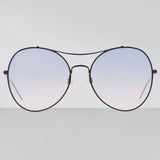 Tommy Hilfiger 
Blue Gradient Pilot Ladies Sunglasses,TH 1668/S