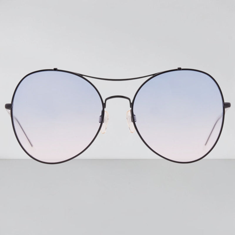 Tommy Hilfiger 
Blue Gradient Pilot Ladies Sunglasses,TH 1668/S