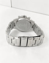 LADIES SILVER EMBELLISHED WATCH WITH PINK ,USC40712UO-0000A