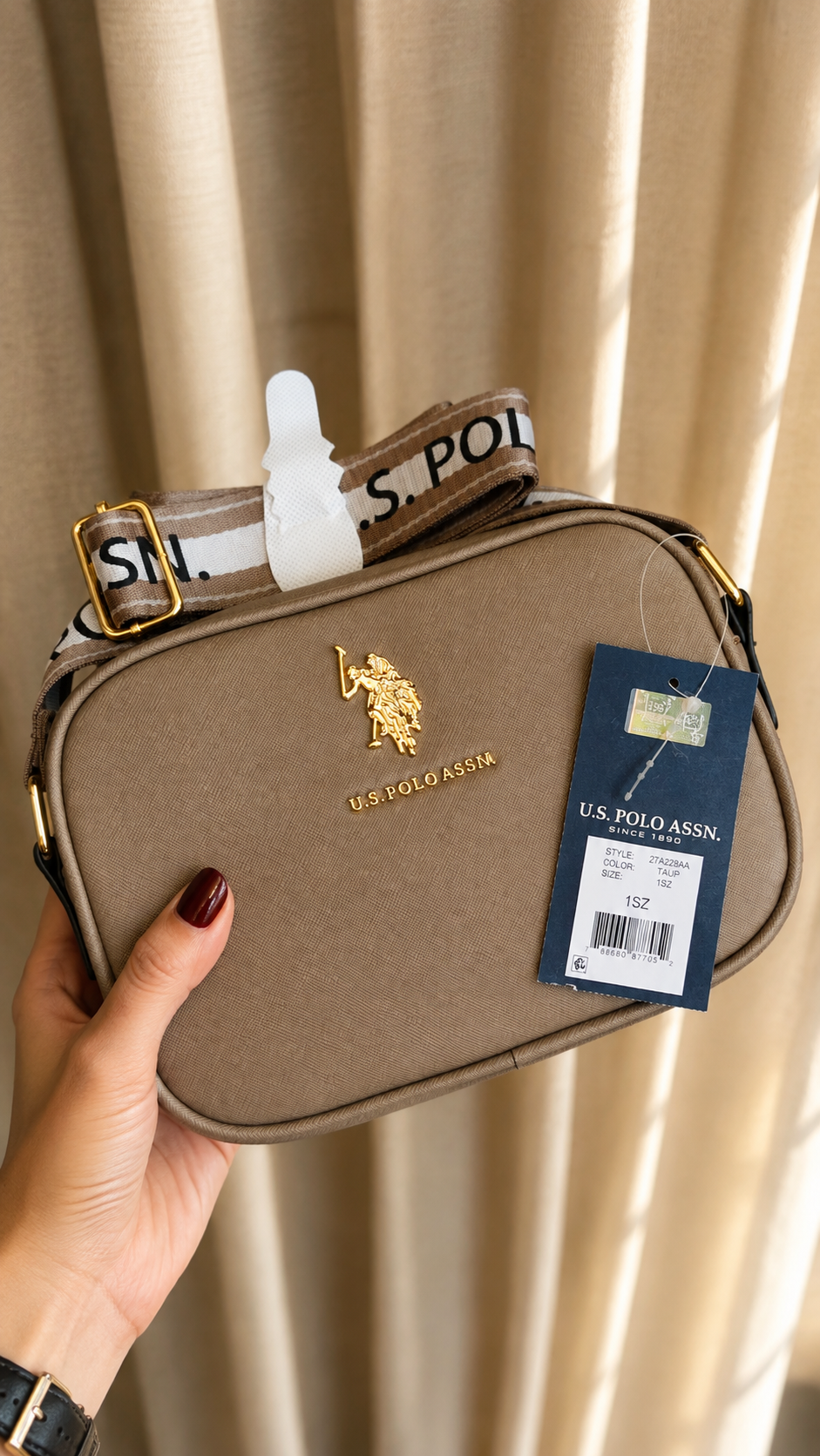 Immediate CLASSIC ZIP CROSSBODY BAG,27A278-AA00A