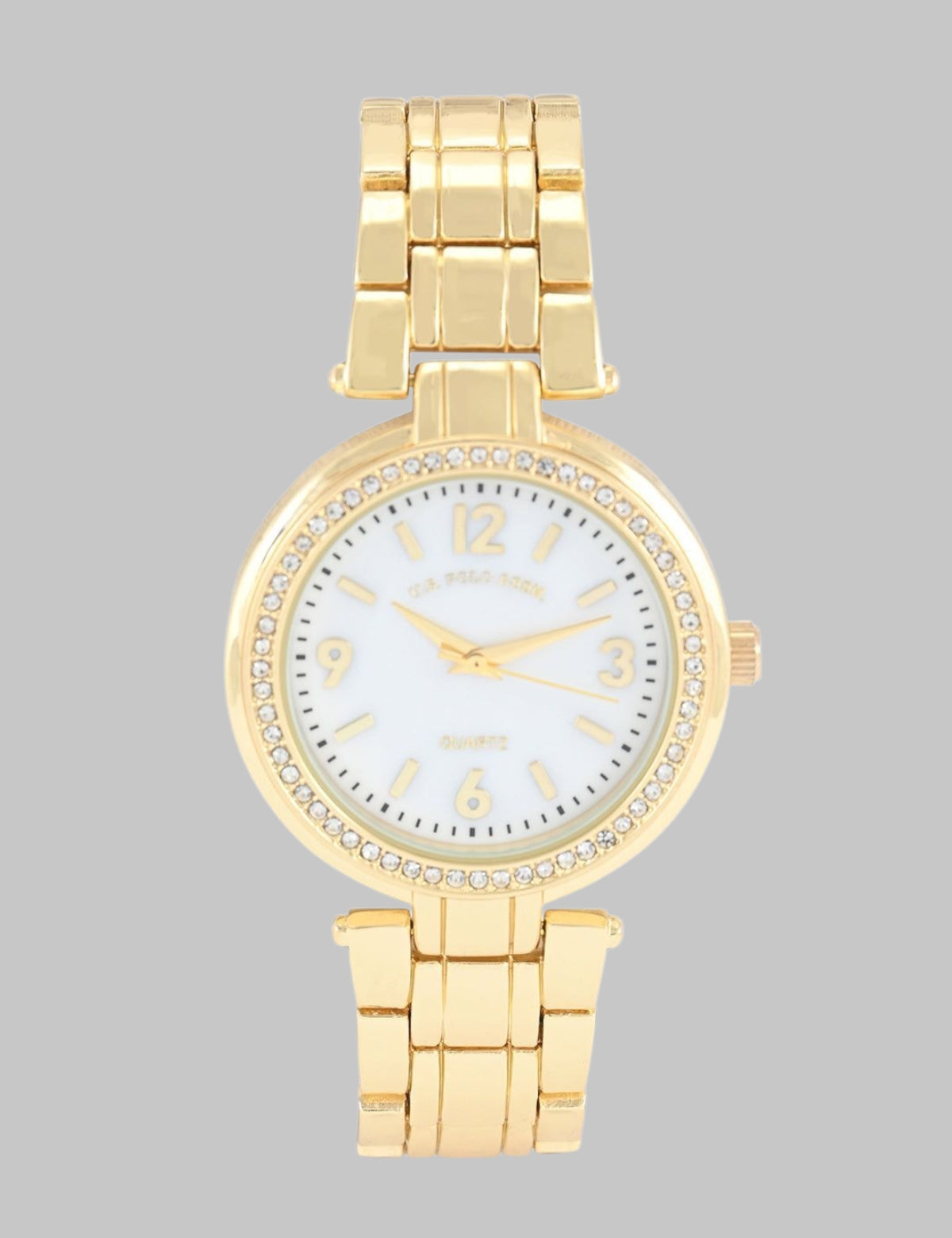 LADIES GOLD LINK WATCH,USC40631UO-0000A