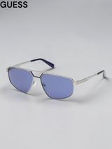 Guess  61mm Geometric Sunglasses