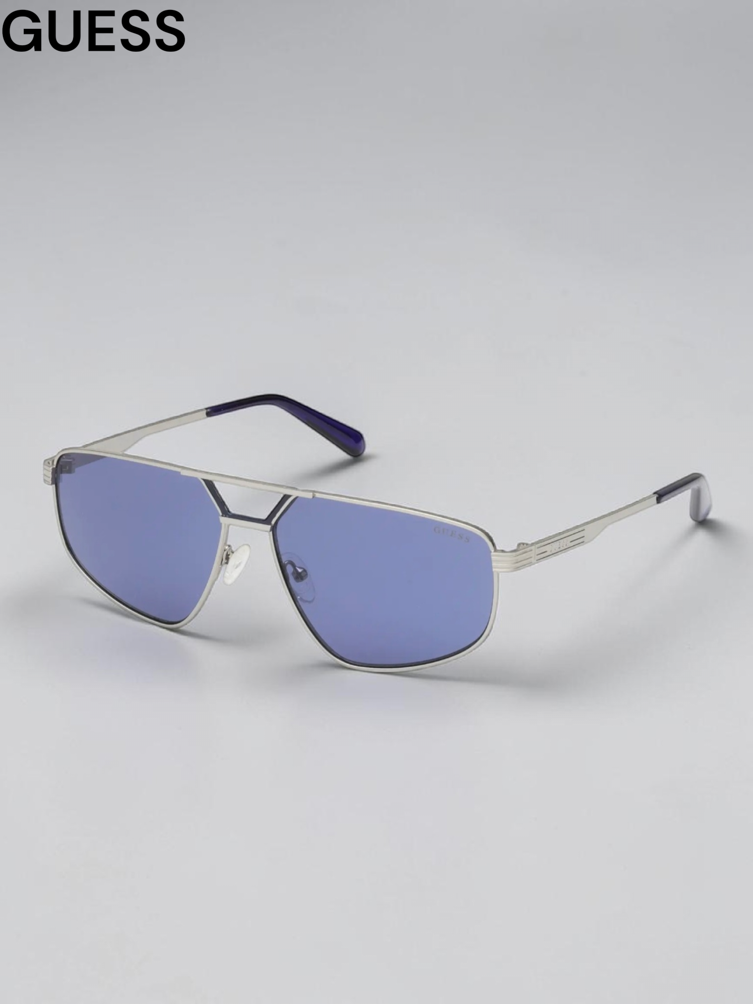 Guess  61mm Geometric Sunglasses