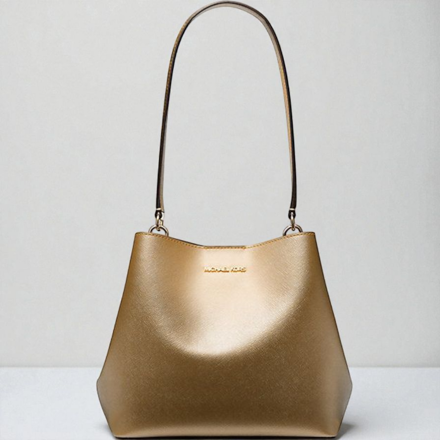 M.K Pratt Medium Metallic Shoulder Bag