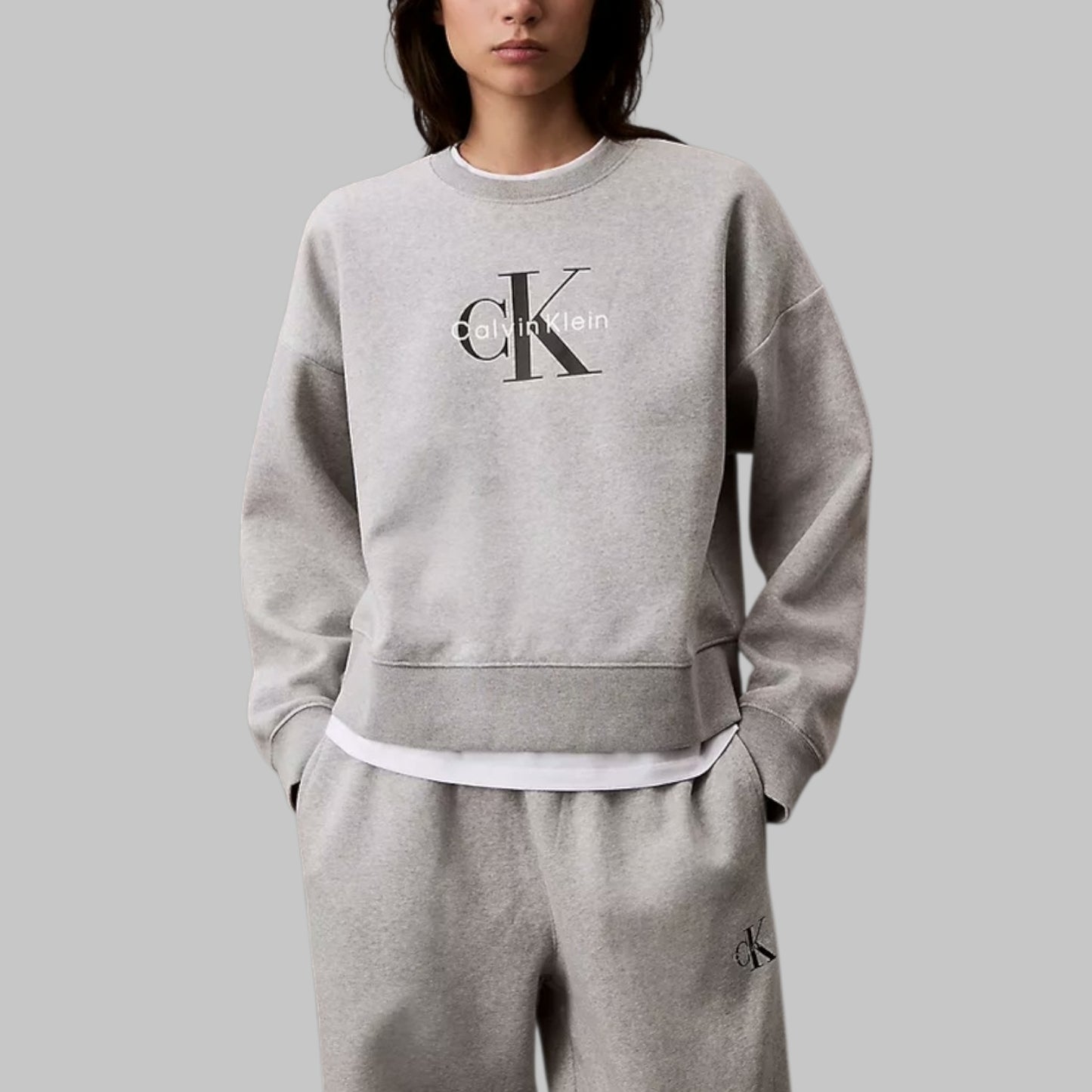 Monologo Fleece Relaxed Sweatshirt