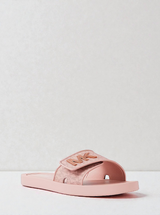 M.k Palmer Signature Logo Slide Sandal