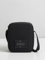 Hilfiger Logo Textured  Reporter Bag